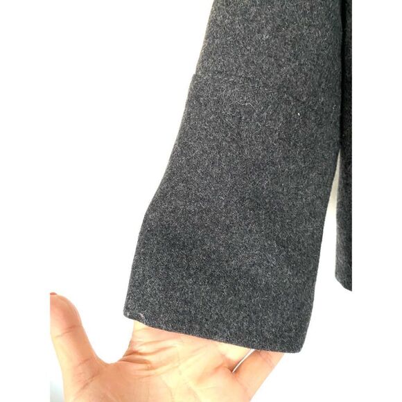 J.Crew Majesty peacoat size US4 dark gray - Picture 6 of 9